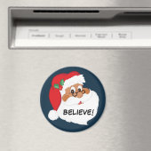 Geloof je in de Zwarte Kerstman? Magneet (Insitu (Vaatwasser))