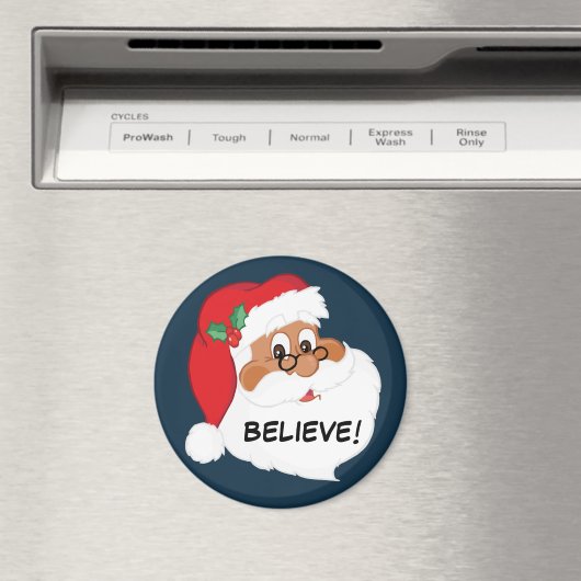 Geloof je in de Zwarte Kerstman? Magneet (Insitu (Vaatwasser))