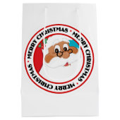 Geloof je in de Zwarte Kerstman? Medium Cadeauzakje (Achterkant)