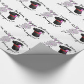 Geloof je in Magic Top Hat & Rabbit Cadeaupapier (Hoek)