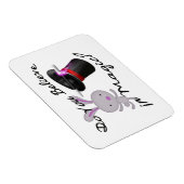Geloof je in Magic Top Hat & Rabbit Magneet (Rechterzijde)
