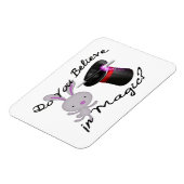 Geloof je in Magic Top Hat & Rabbit Magneet (Linkerzijde)