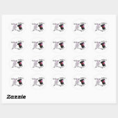 Geloof je in Magic Top Hat & Rabbit Ronde Sticker (Vel)