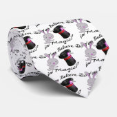 Geloof je in Magic Top Hat & Rabbit Stropdas (Opgerold)