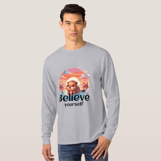 Geloof jezelf t-shirt (Voorkant volledig)