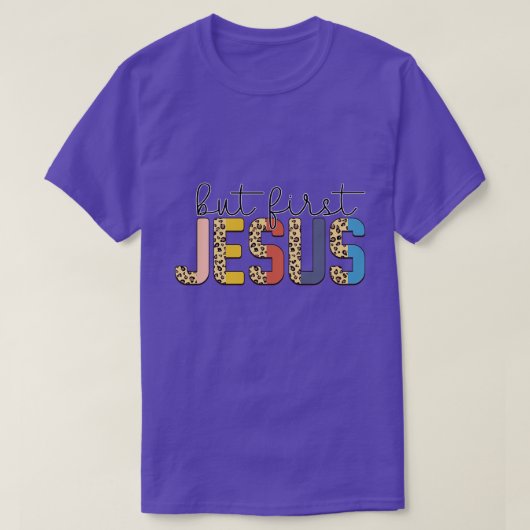 Geloof Jezus 9 T-shirt (Design voorkant)