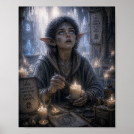 Geloof / Kaarsenmaker / Ondergrondse Heilige Plaat Poster