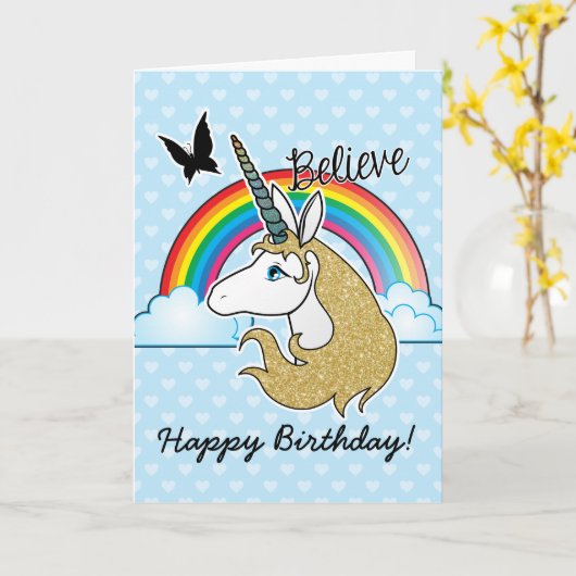 Geloof Kaart (Gele Bloem)