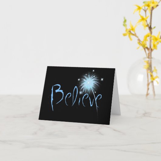 Geloof Kaart (Gele Bloem)