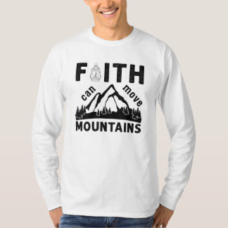 Geloof Kan Bergen Verzetten Bijbelvers T-shirt