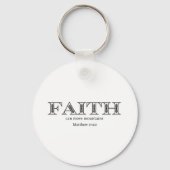 Geloof kan bergen verzetten Matteüs 17 Sleutelhanger (Voorkant)