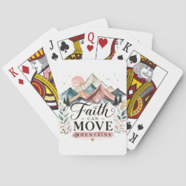 Geloof Kan Bergen Verzetten Pokerkaarten