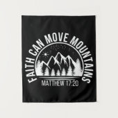 Geloof kan bergen verzetten wandkleed (Voorkant)