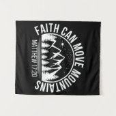 Geloof kan bergen verzetten wandkleed (Voorkant (horizontaal))