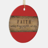 geloof keramisch ornament (Rechts)