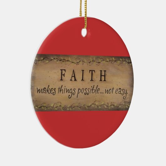 geloof keramisch ornament (Rechts)