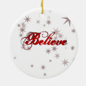 Geloof Keramisch Ornament (Achterkant)