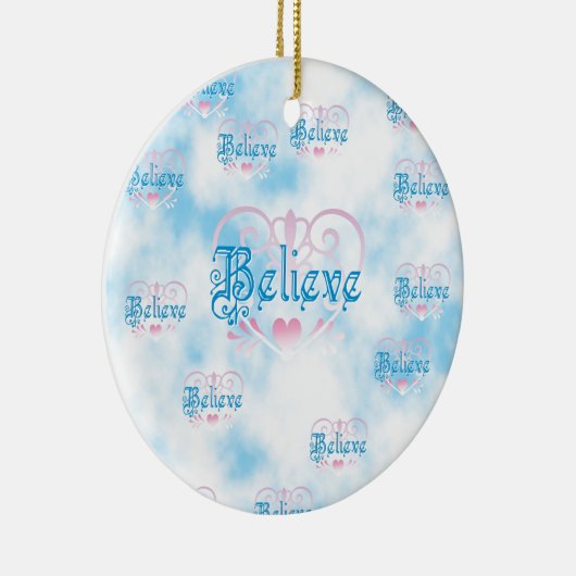 Geloof Keramisch Ornament (Rechts)