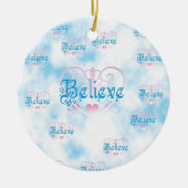 Geloof Keramisch Ornament (Voorkant)