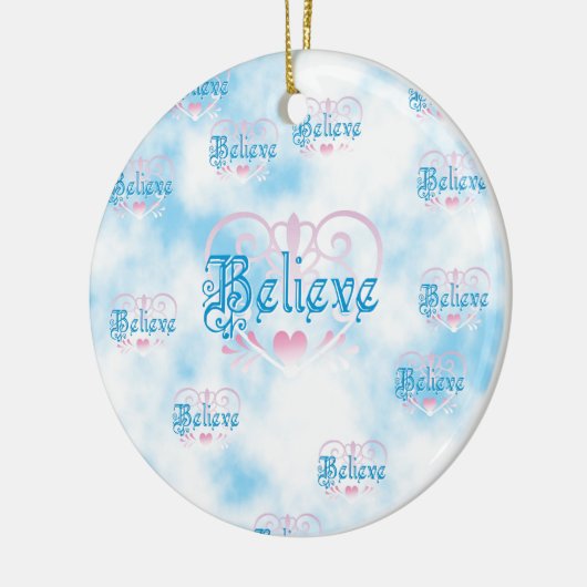 Geloof Keramisch Ornament (Links)