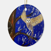 Geloof keramische ronde-versiering keramisch ornament (Links)