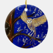 Geloof keramische ronde-versiering keramisch ornament (Achterkant)