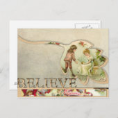  "Geloof" Kerst Briefkaart (Voorkant / Achterkant)