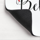 Geloof Kerst Mousepad Xmas Graphic Muismat (Hoek)