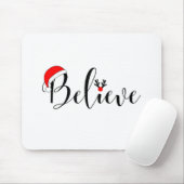 Geloof Kerst Mousepad Xmas Graphic Muismat (Met muis)