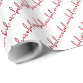 Geloof kerstcadeau cadeaupapier (Rol Hoek)