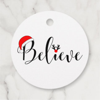 Geloof Kerstcadeau tags Xmas Graphic Bedankjes Labels