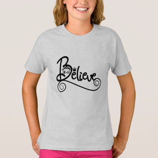 Geloof kerstgevoel t-shirt (Voorkant)