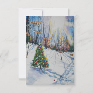 Geloof kerstkaart kaart