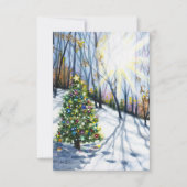 Geloof kerstkaart kaart (Voorkant)