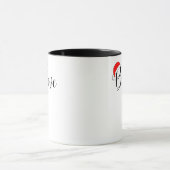 Geloof Kerstmis Cup Xmas Graphic Mok (Midden)