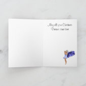 GELOOF! Kerstmis en Faerie-Kaart Feestdagen Kaart (Binnen)