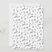 Geloof Kerstmis fotokaarten Feestdagenkaart (Achterkant)