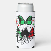 Geloof Kerstmis, Kerstmis geloof, Kerstmis Seltzer Blikjeskoeler (Seltzer Voorkant)