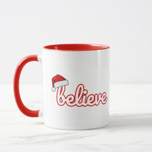 Geloof Kerstmis Mok (Links)