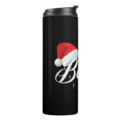 Geloof Kerstmis Thermosbeker (Gedraaid links)