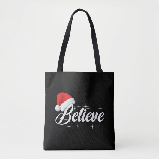 Geloof Kerstmis Tote Bag (Voorkant)