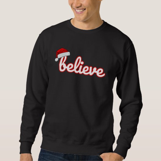Geloof Kerstmis Trui (Voorkant)