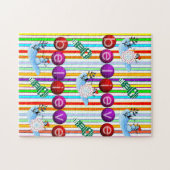 Geloof Kerstpuzzel Kerstmis Sneeuwman Legpuzzel (Horizontaal)