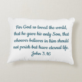 Geloof kerststal accent kussen