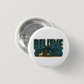 Geloof Kerststal Ronde Button 3,2 Cm (Voorkant /achterkant)