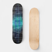 Geloof Kruis Hartslag Persoonlijk Skateboard (Voorkant)