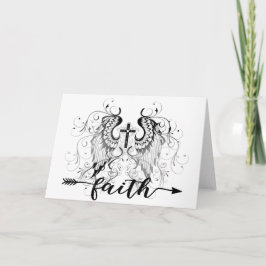 Geloof kruis  kaart