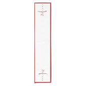 Geloof kruis lange tafel loper (Voorkant)