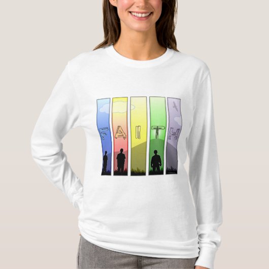 Geloof Kruis T-shirt (Voorkant)