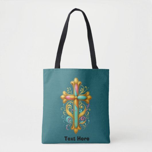 Geloof Kruis  Tote Bag (Voorkant)